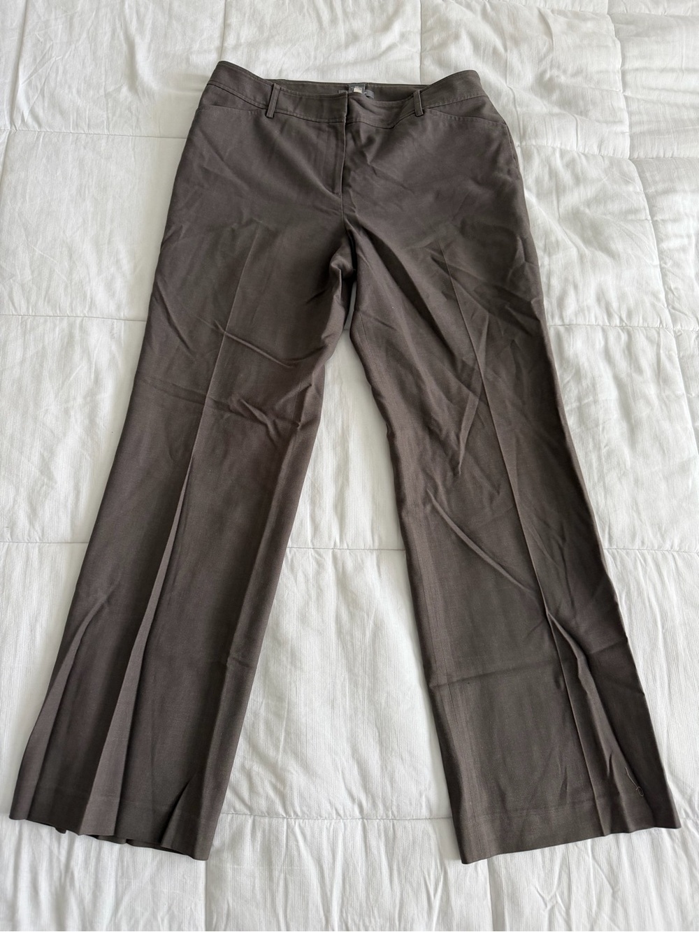 Ann Taylor Women’s Dark Brown Dress Pants - Straight Leg